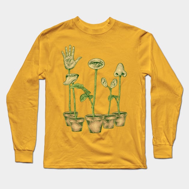 5 Senses Long Sleeve T-Shirt by ilvstrasi